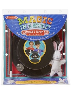 Melissa & Doug Pop Up Magic Hat (w/tricks)