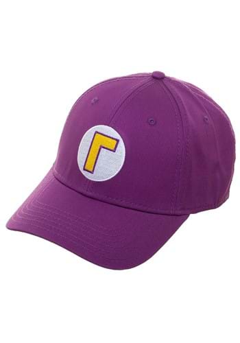 Click Here to buy Waluigi Flex Fit Hat from HalloweenCostumes, CDN Funds & Shipping