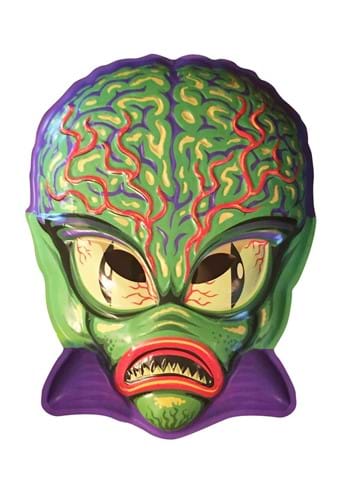 Click Here to buy Vacuform Space Invader Mask 23  Wall Hanger Decor from HalloweenCostumes, CDN Funds & Shipping