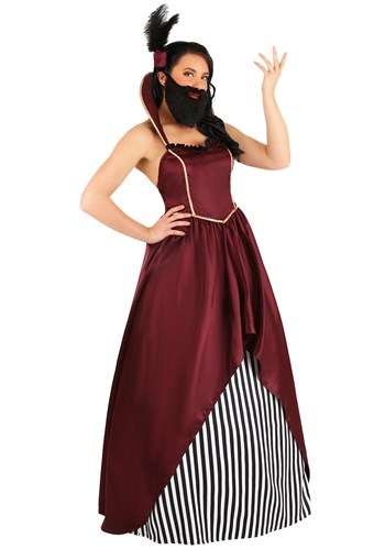 Click Here to buy Bearded Lady Circus Womens Costume from HalloweenCostumes, CDN Funds & Shipping