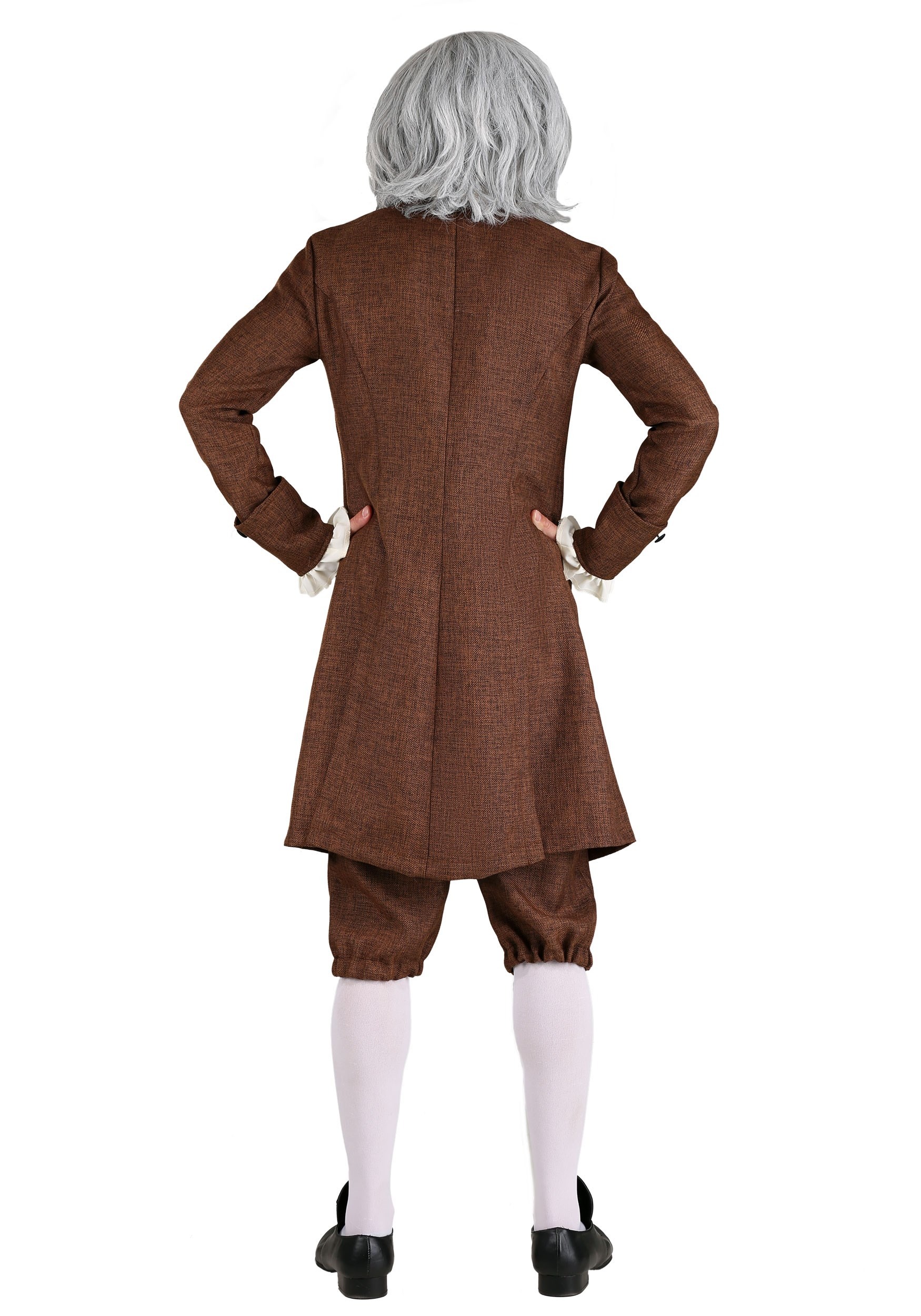 Plus Size Colonial Benjamin Franklin Costume For Men