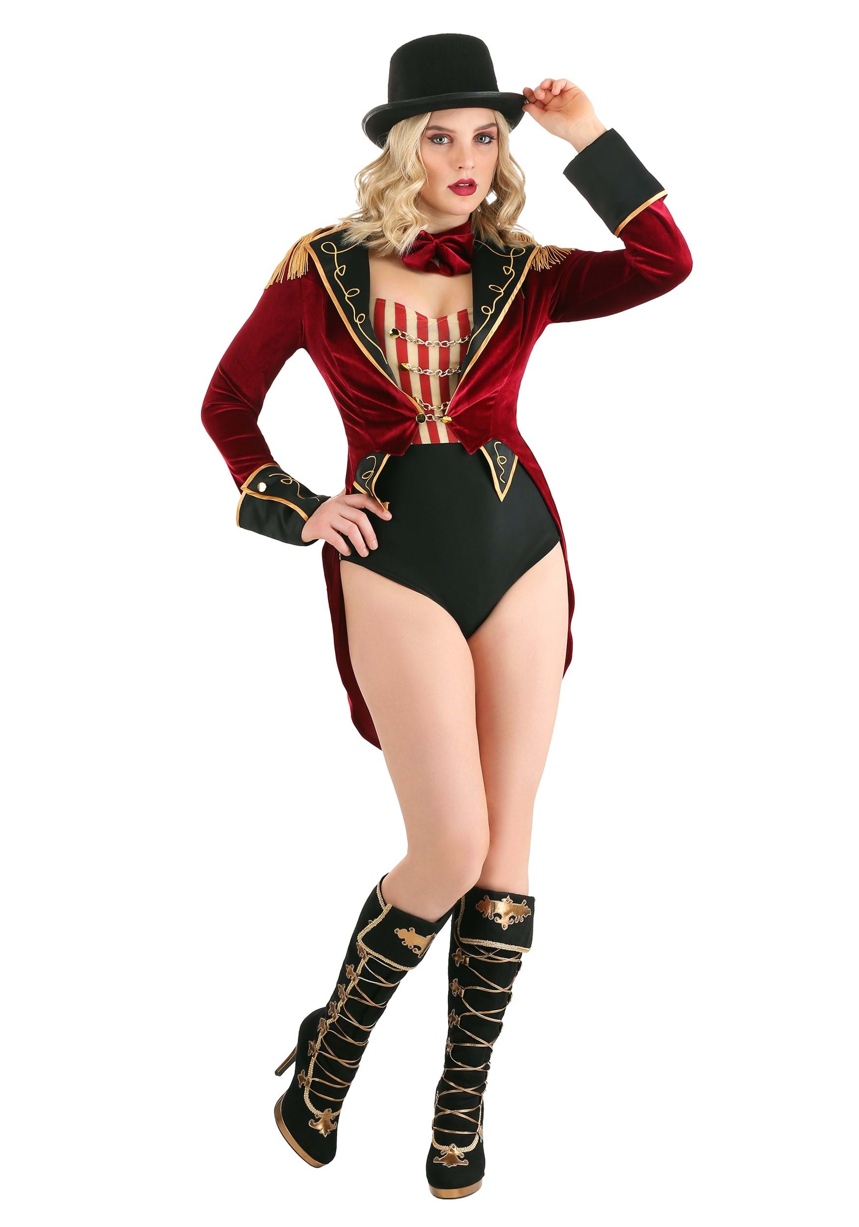 Dark Ringmaster Women's Costume | Circus Costumes