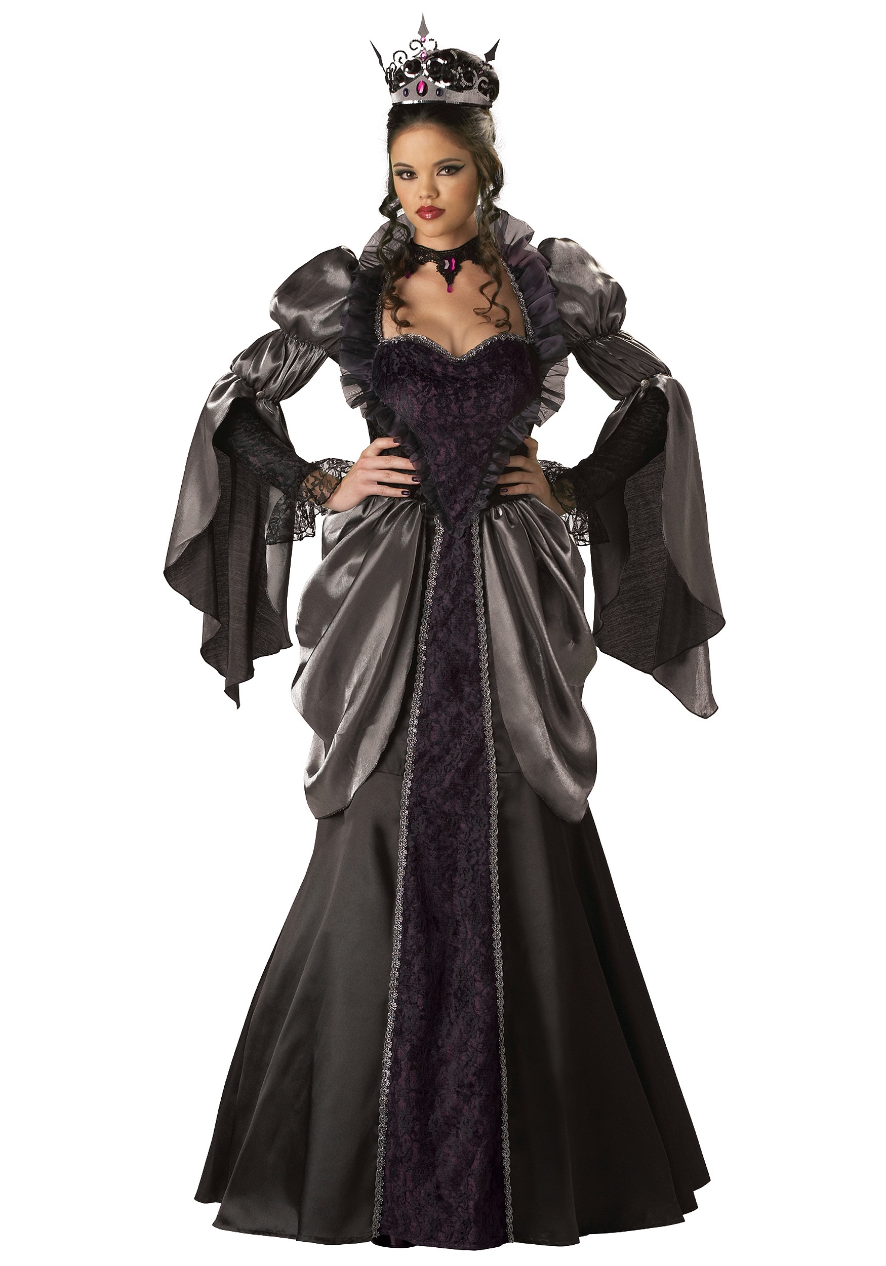 Womens Wicked Black Queen Costume