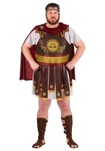 Click Here to buy Plus Size Roman Adult Warrior Costume from HalloweenCostumes, CDN Funds & Shipping