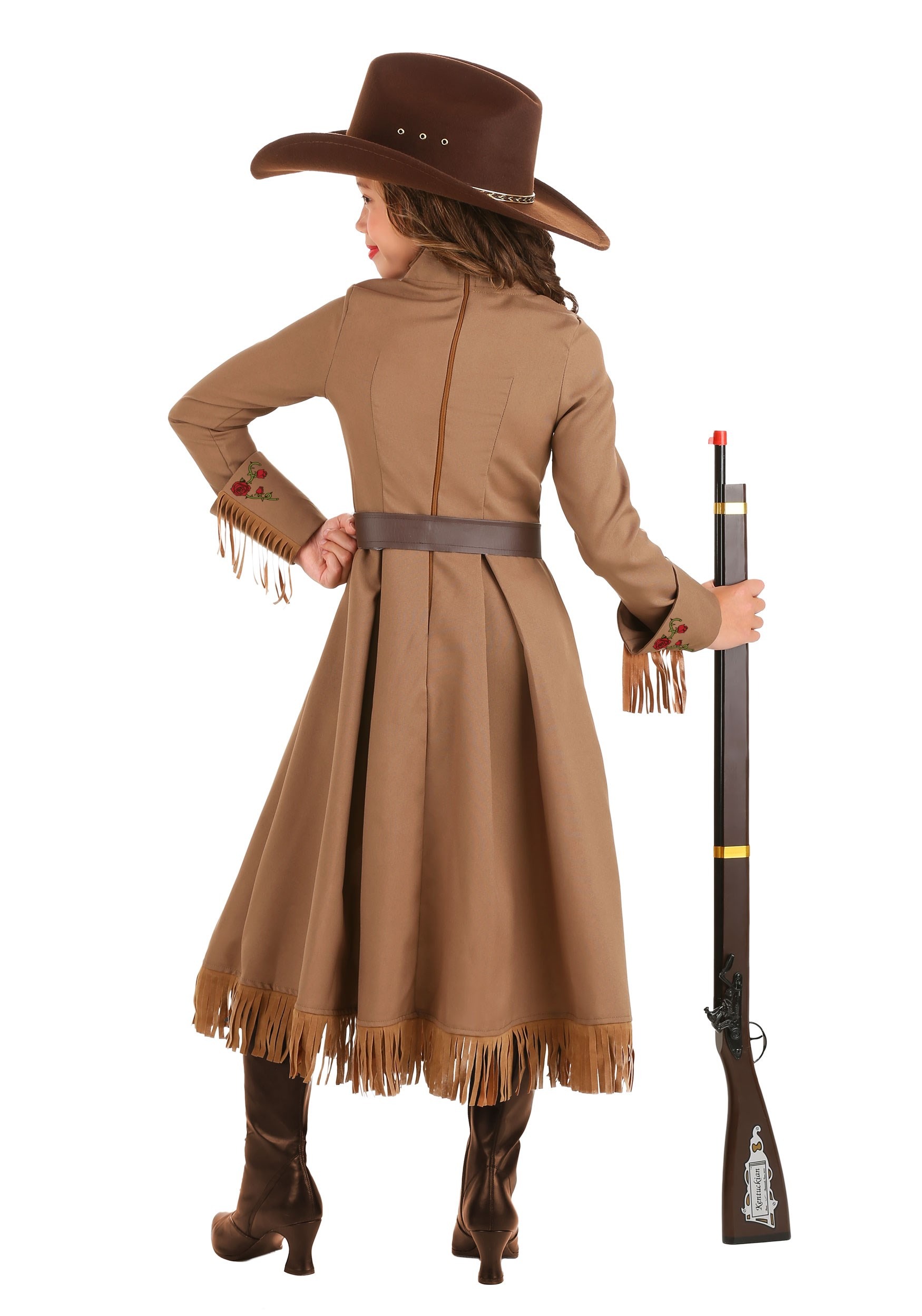 Annie Oakley Cowgirl Costume For Girls , Historical Figure Costumes