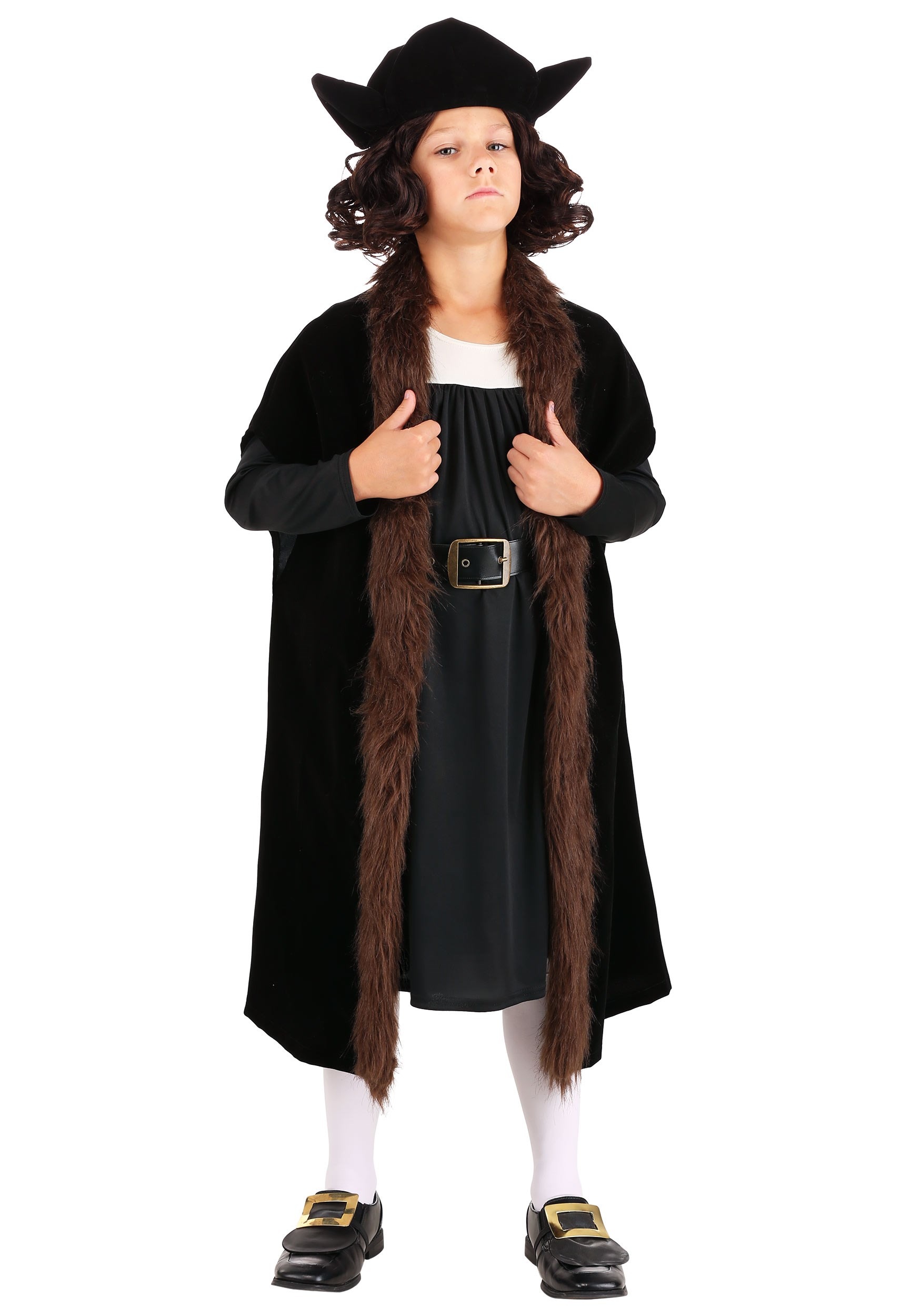 Child Christopher Columbus Costume | Historical Figures Costumes
