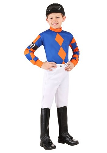 Click Here to buy Kentucky Derby Jockey Boys Costume from HalloweenCostumes, CDN Funds & Shipping