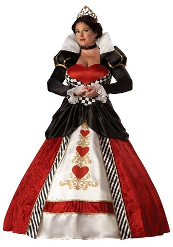 Plus Size Adult Queen of Hearts Costume