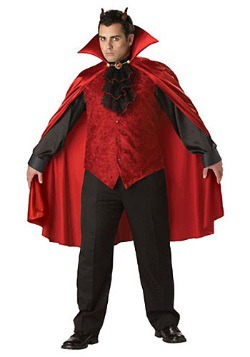 Men's Plus Size Devil Costume