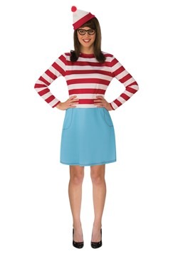 Where's Waldo Wenda Plus Size Adult Costume