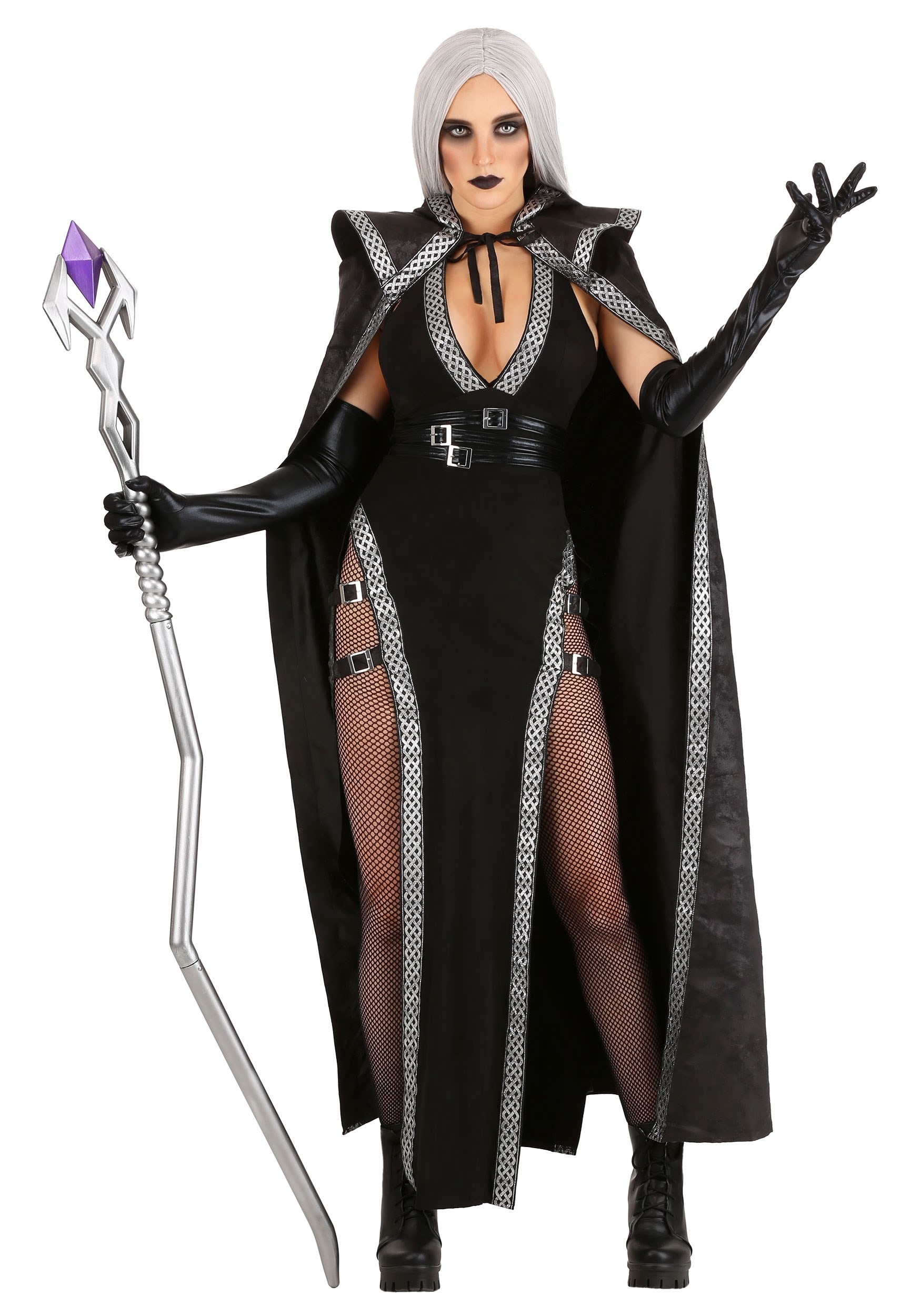 Enchanted Warlock Woman's Costume , Enchantress Costume