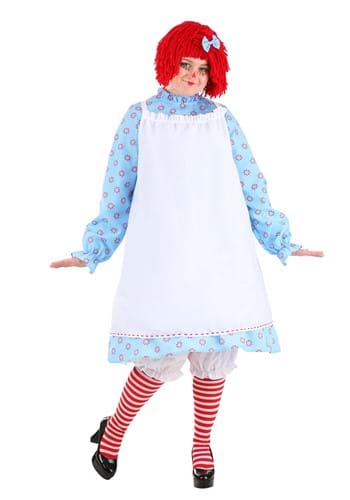 Click Here to buy Exclusive Plus Size Raggedy Ann Womens Costume from HalloweenCostumes, CDN Funds & Shipping