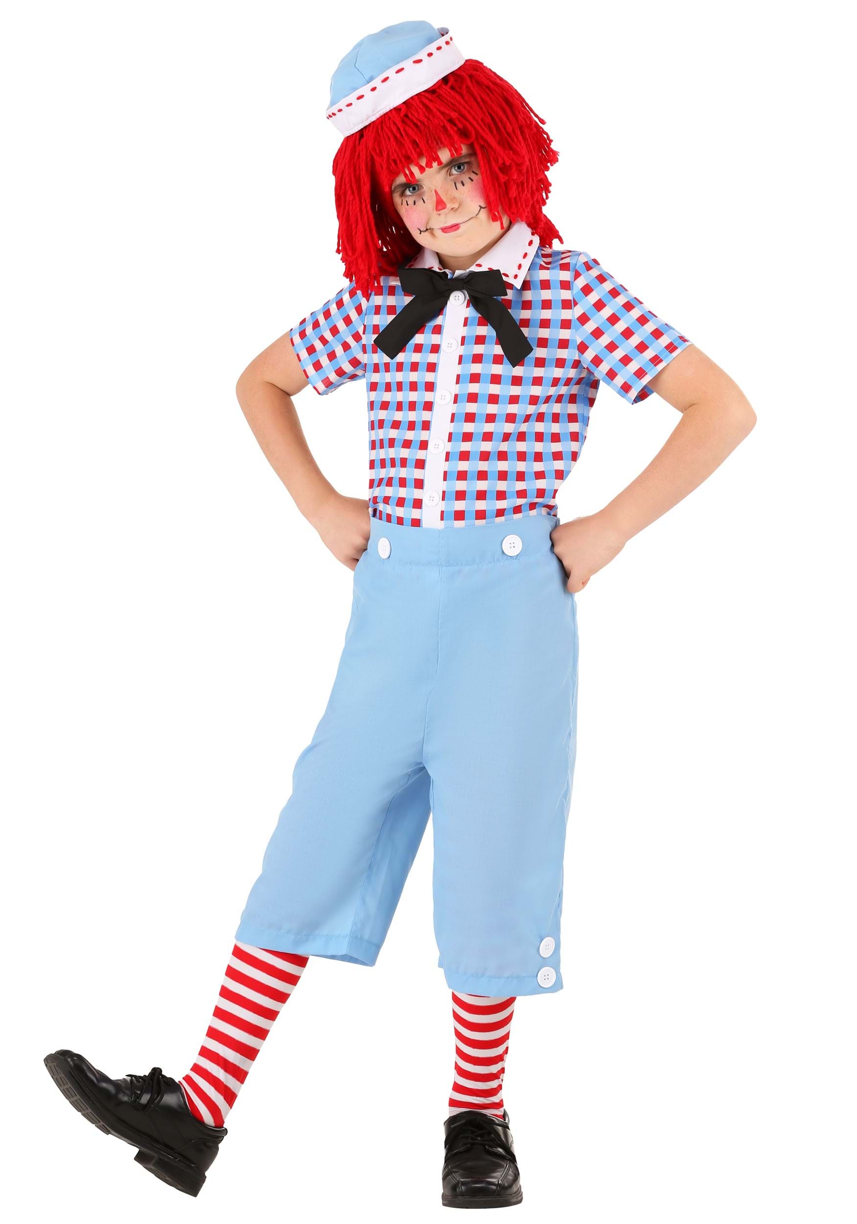 Raggedy Andy Costume for Kids | Storybook Costumes