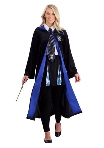 Click Here to buy Adult Harry Potter Deluxe Ravenclaw Robe from HalloweenCostumes, CDN Funds & Shipping