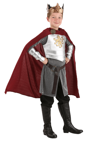 Click Here to buy Lionheart Knight Kids Costume from HalloweenCostumes, CDN Funds & Shipping