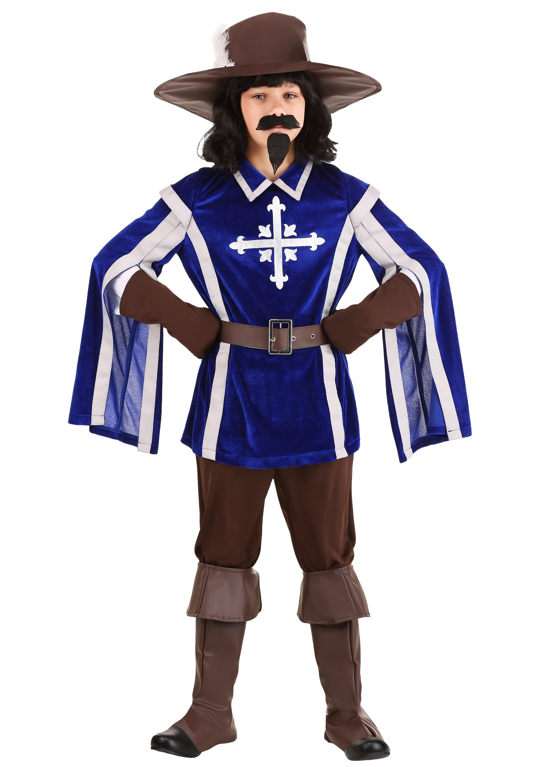 Mighty Musketeer Kid's Costume | Historical Costumes