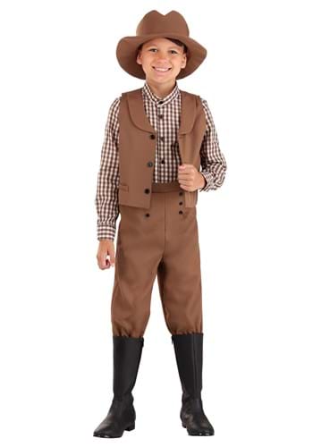 Click Here to buy Western Pioneer Kids Costume from HalloweenCostumes, CDN Funds & Shipping
