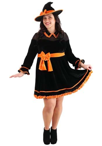 Plus Size Womens Crafty Witch Costume