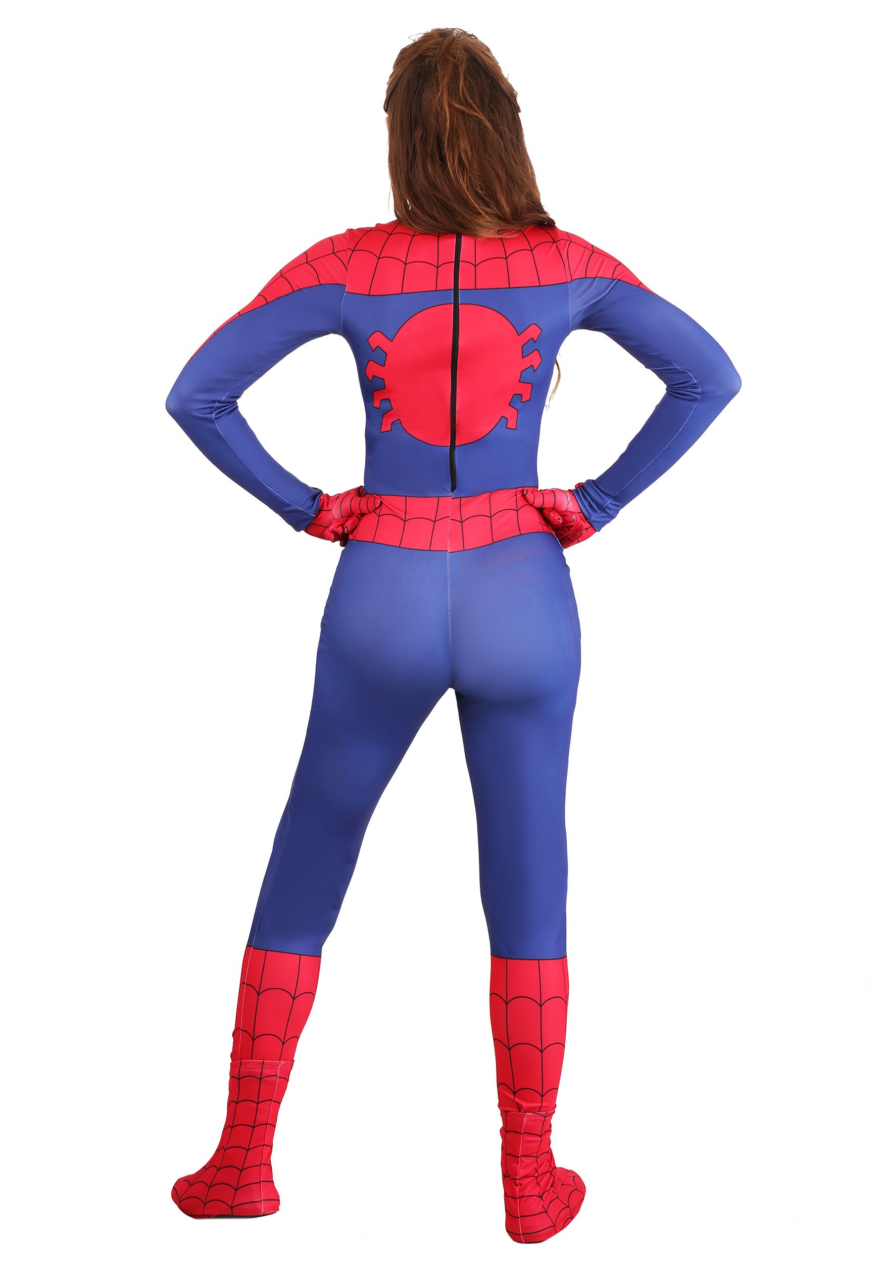 Spider-Man Costume For Women , Adult Superhero Costume