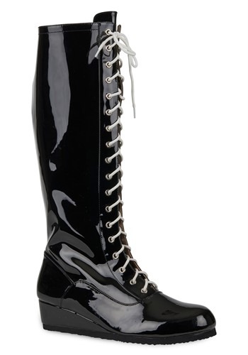 Click Here to buy Black Wrestling Boots for Men from HalloweenCostumes, CDN Funds & Shipping