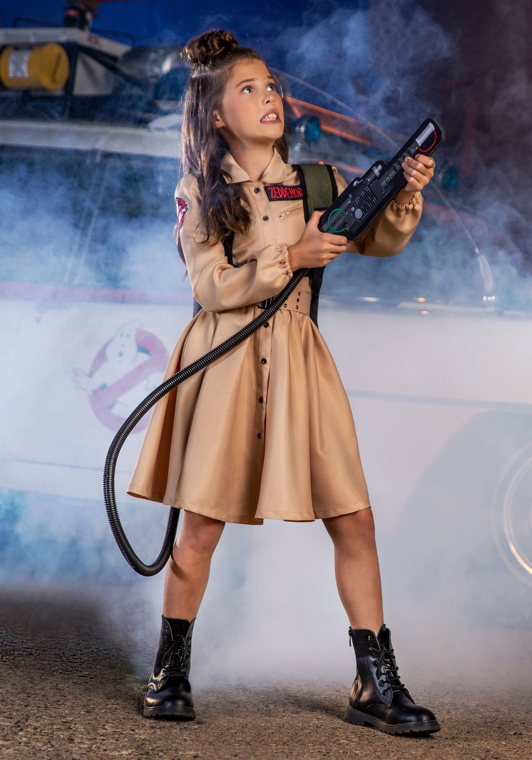 Ghostbusters Costume Dress For Girls