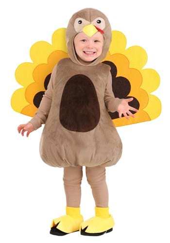 Click Here to buy Toddler Crafty Turkey Costume from HalloweenCostumes, CDN Funds & Shipping