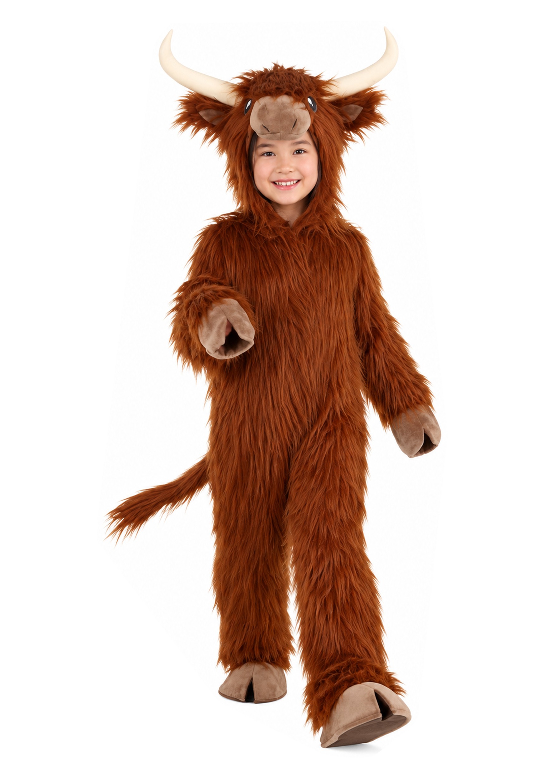 Kid's Highland Cow Costume