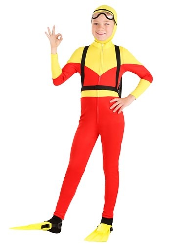 Click Here to buy Kids Sunny Scuba Diver Costume from HalloweenCostumes, CDN Funds & Shipping