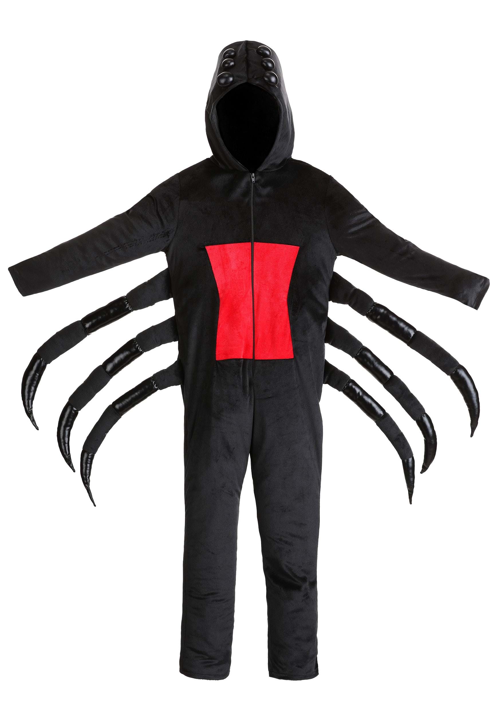 Child Cozy Black Spider Costume | Kid's Spider Halloween Costumes
