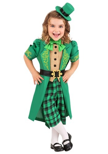 Click Here to buy Charming Leprechaun Toddlers Costume from HalloweenCostumes, CDN Funds & Shipping