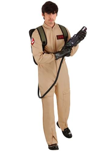 Click Here to buy Ghostbusters Mens Deluxe Costume from HalloweenCostumes, CDN Funds & Shipping