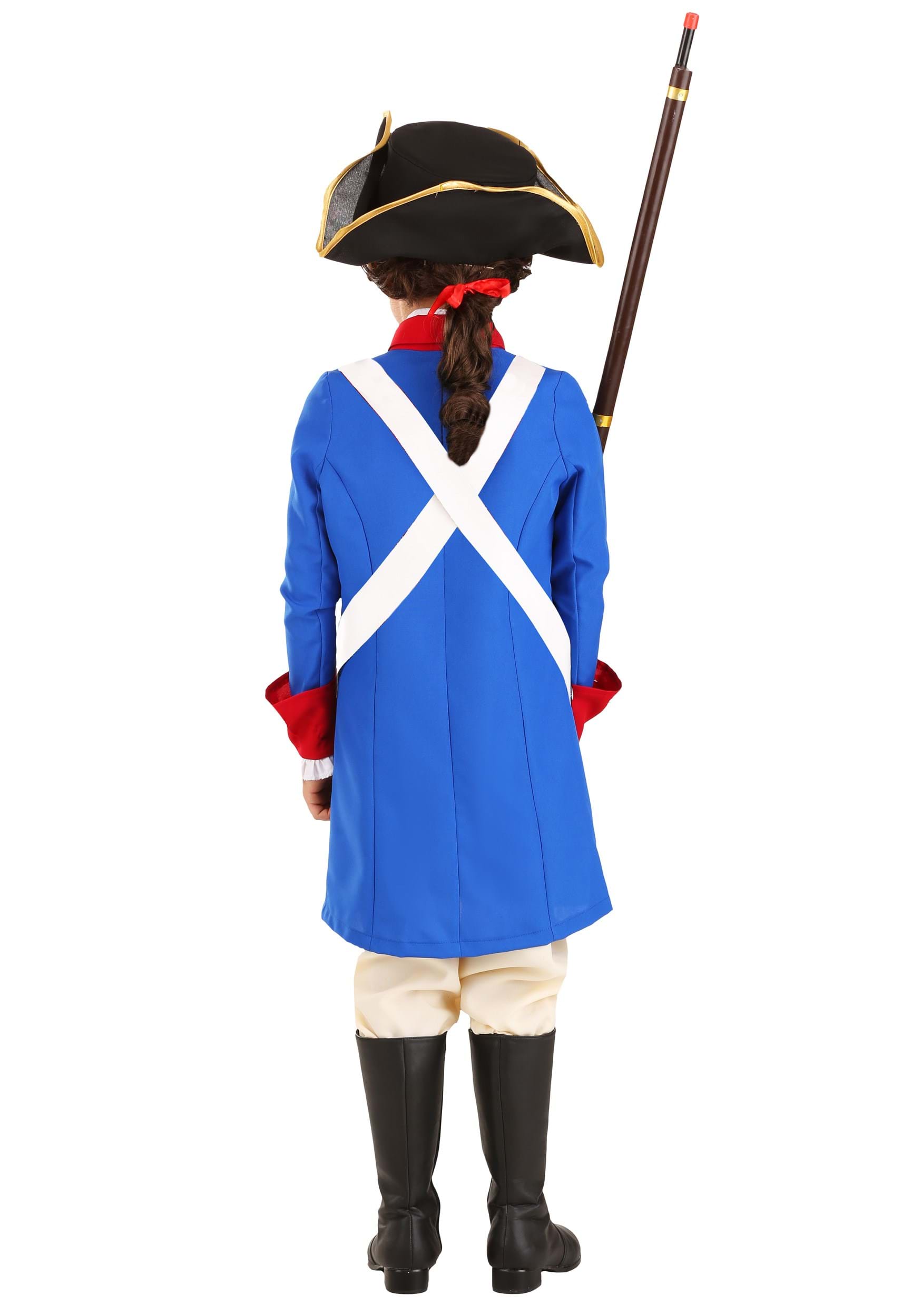 Kid's American Revolution Soldier Costume , Historical Costumes