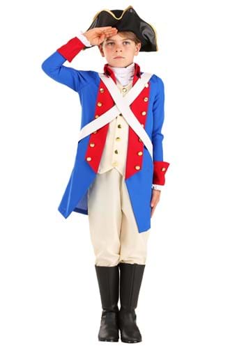 Click Here to buy American Revolution Soldier Kids Costume from HalloweenCostumes, CDN Funds & Shipping