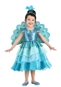 Toddler's Pretty Peacock Costume Main