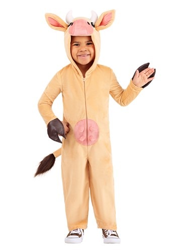 Click Here to buy Brown Cow Toddler Costume from HalloweenCostumes, CDN Funds & Shipping