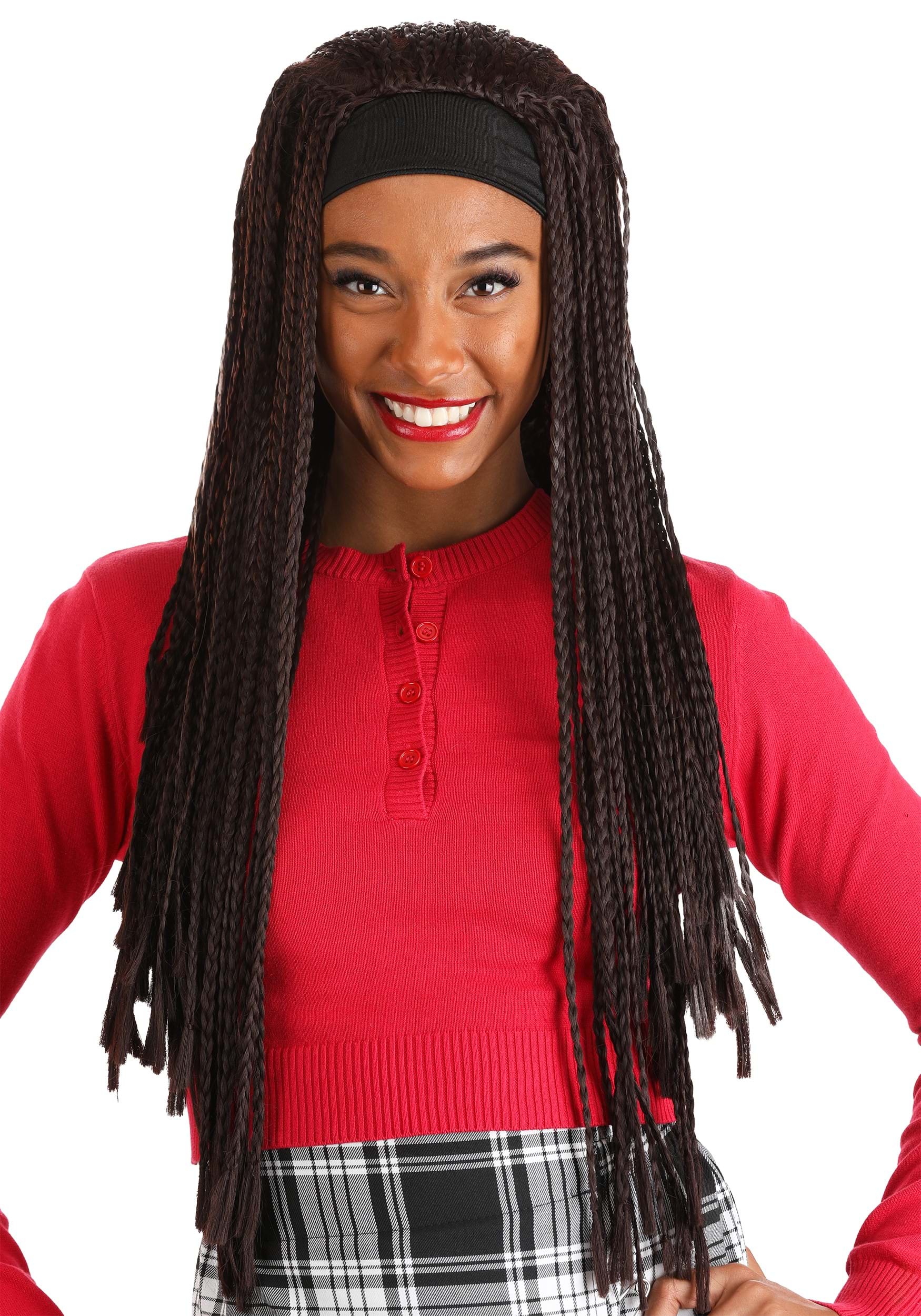 Clueless Dee Black Costume Women's Wig | Clueless Accessories