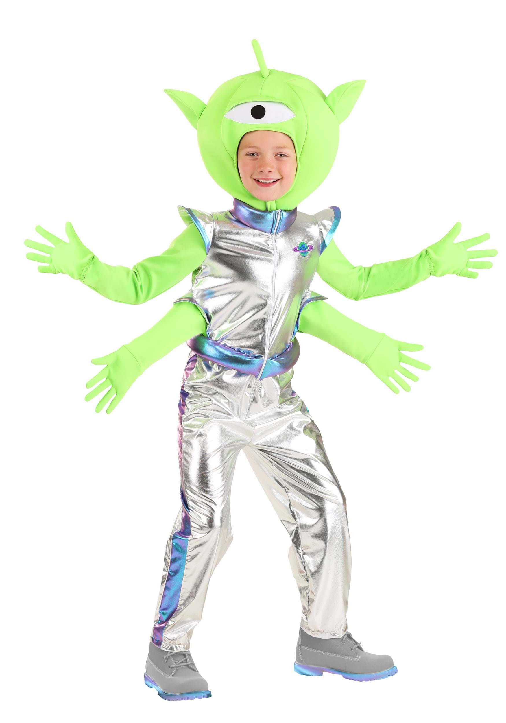 Friendly Kid's Alien Costume