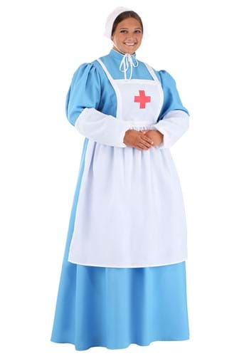 Plus Size Women's Clara Barton Costume Main