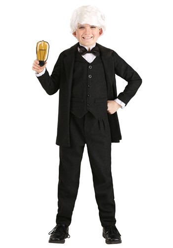 Click Here to buy Thomas Edison Kids Costume from HalloweenCostumes, CDN Funds & Shipping