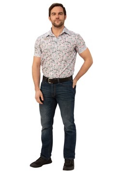 Stranger Things Jim Hopper Hawaiian Shirt Adult Costume