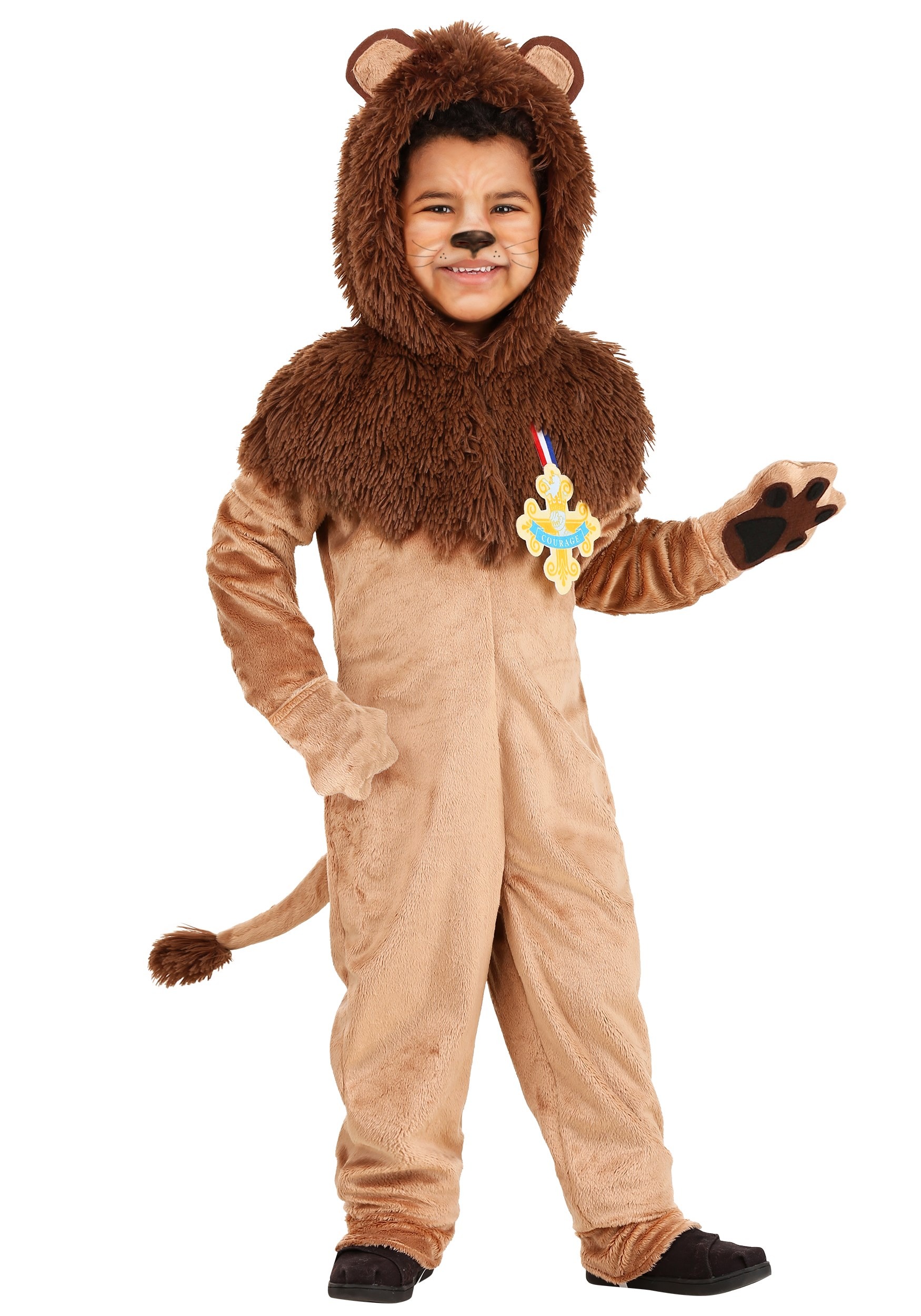 Wizard of Oz Cowardly Lion Toddler Costume | Movie Costumes