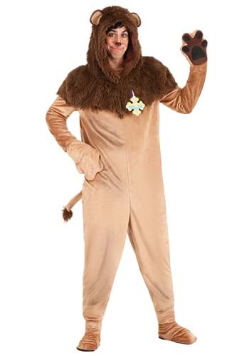 Wizard of Oz Cowardly Adult Lion Costume