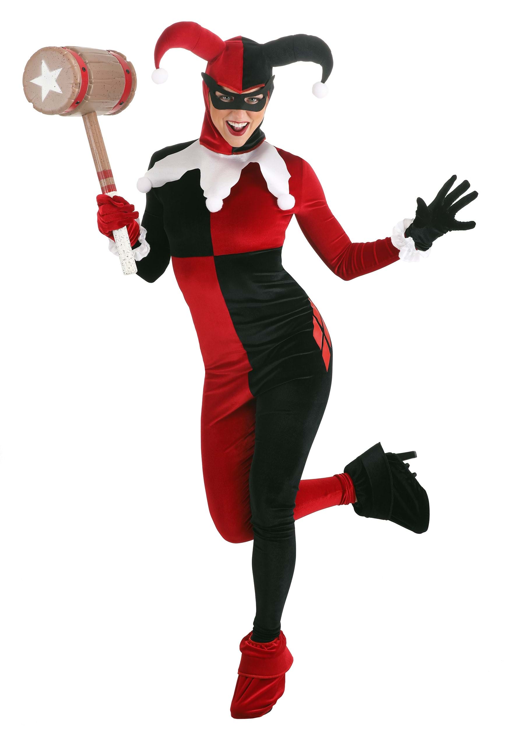 Deluxe Harley Quinn Womens Costume