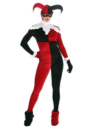 Click Here to buy Deluxe Harley Quinn Womens Costume from HalloweenCostumes, CDN Funds & Shipping