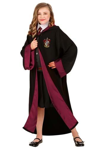 Click Here to buy Deluxe Harry Potter Kids Hermione Costume from HalloweenCostumes, CDN Funds & Shipping