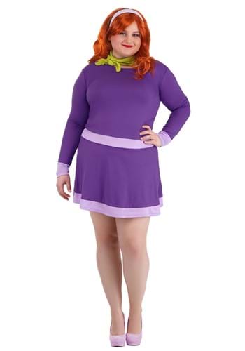 Click Here to buy Plus Size Scooby Doo Womens Daphne Costume from HalloweenCostumes, CDN Funds & Shipping