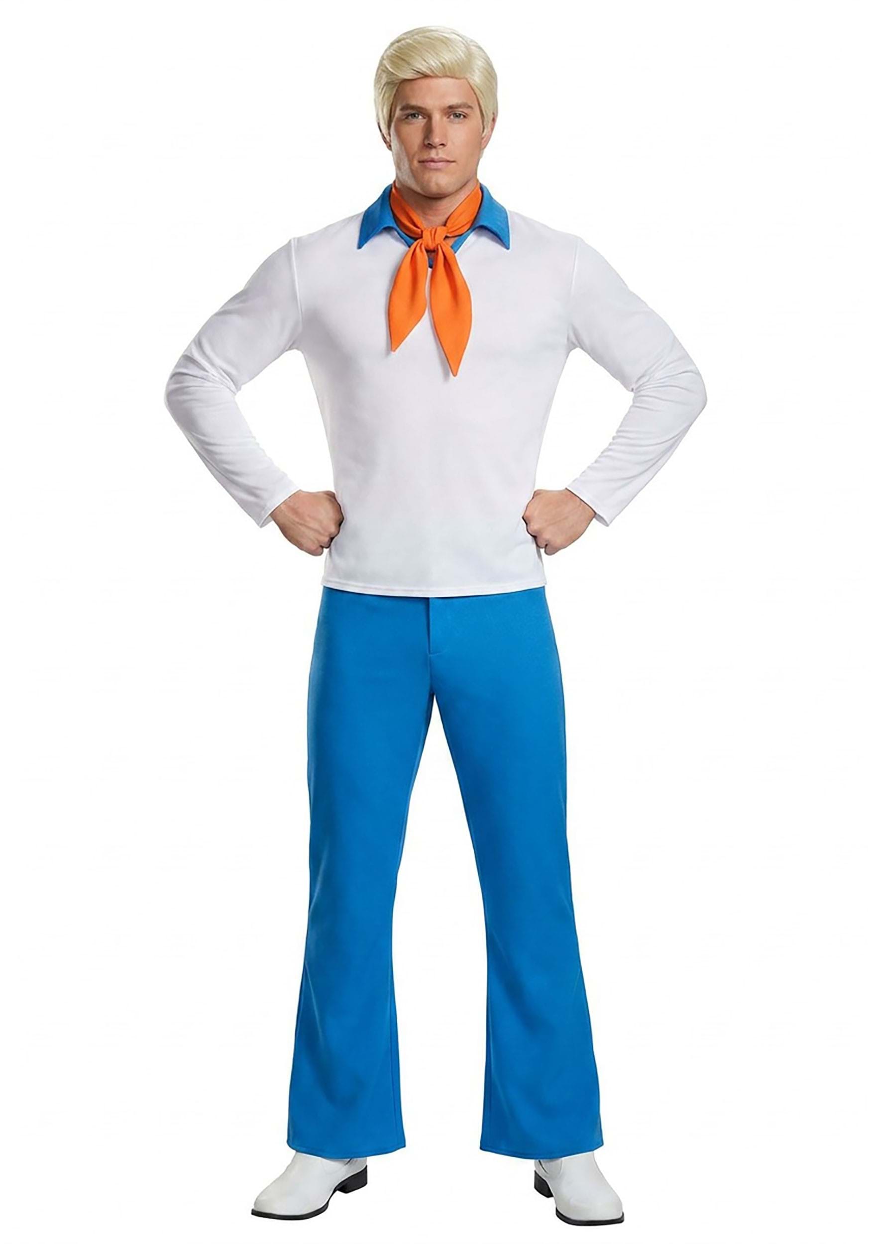 Adult Classic Scooby Doo Fred Costume | Scooby Doo Costumes