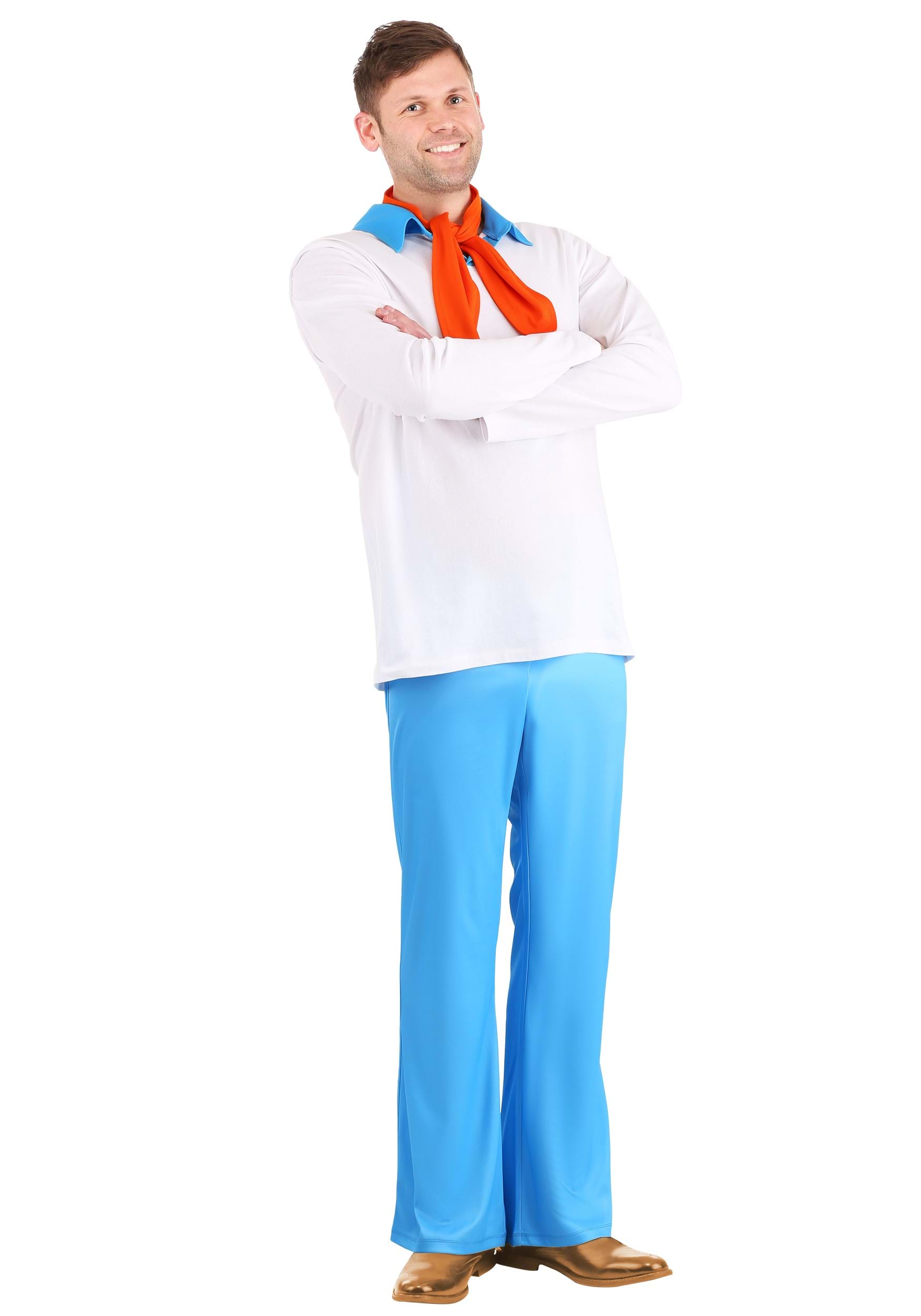Plus Size Classic Scooby Doo Fred Costume | Scooby Doo Costumes