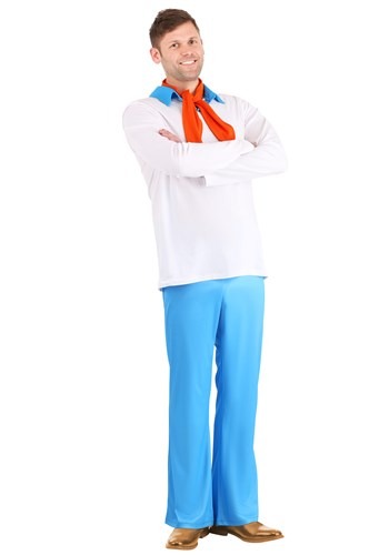 Click Here to buy Classic Plus Size Scooby Doo Fred Costume from HalloweenCostumes, CDN Funds & Shipping
