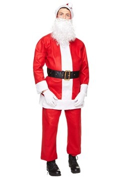 Men's Basic Santa Suit Costume